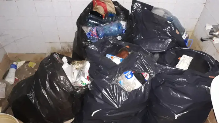 Пълно изчистване на таван до празно